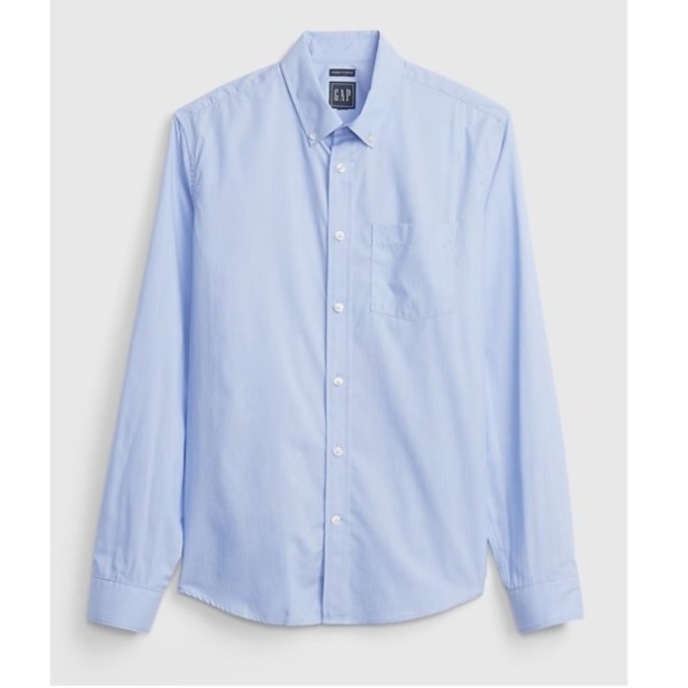 GAP All-Day Poplin light blue Shirt - XL